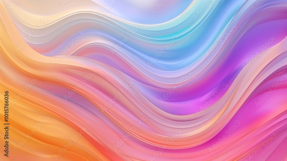 Abstract Colorful Wavy Background Abstract Colorful Wavy Background