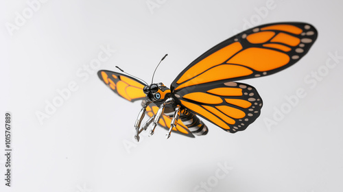 Bio-Inspired Robotic Monarch Butterfly