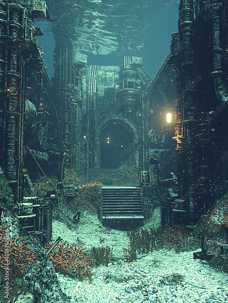 Lost underwater laboratory with eerie experiments still running Lost underwater laboratory with eerie experiments still running