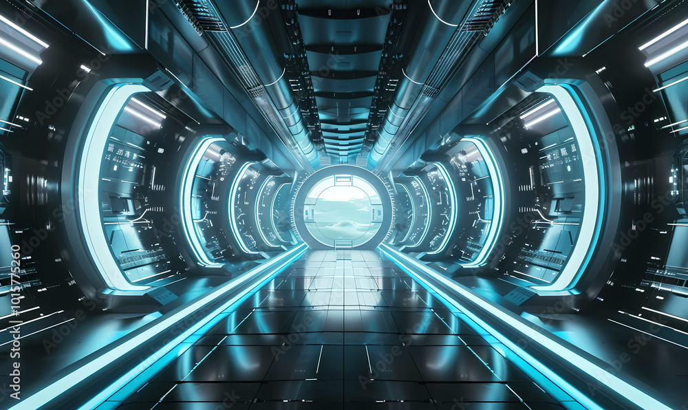 Obraz premium Abstract technology background