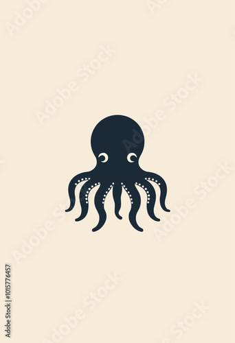 Charming Squid and Octopus Icon Design Template for Modern Illustration Concepts
