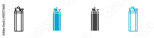 lighter icon isolated vector illustration