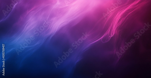 Whispering Hues Ethereal Blue and Pink Smoke Background