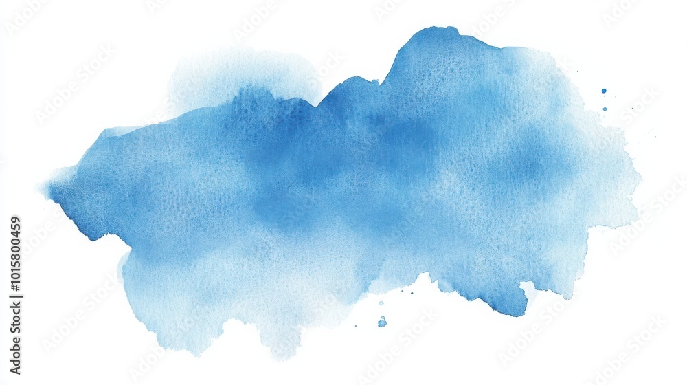 Abstract watercolor splash in shades of blue showcasing soft gradients and textures ideal for artistic backgrounds or design projects Abstract watercolor splash in shades of blue showcasing soft gradients and textures ideal for artistic backgrounds or design projects