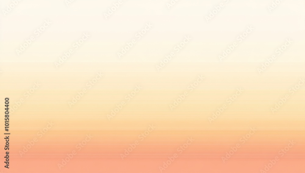 Fototapeta premium Beige to orange gradient background featuring a smooth, blurred design in a vector style.