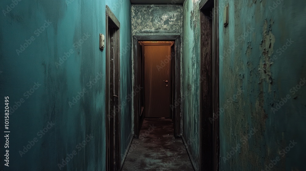 Dark and Mysterious Hallway Dark and Mysterious Hallway