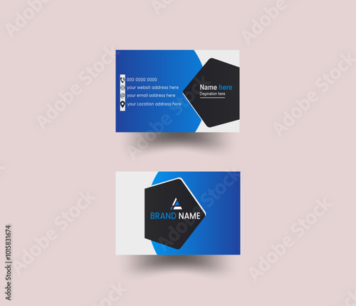 Corporate business card design