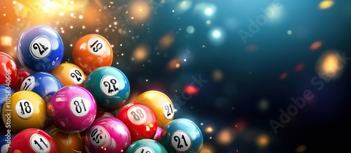 Colorful Lottery Balls