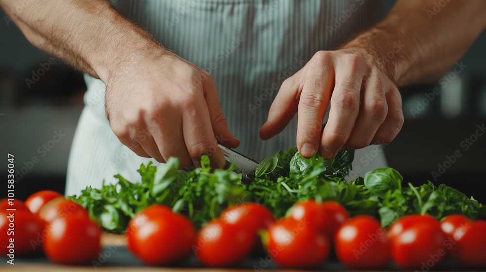Conscious vegan cook focusing on sustainability and nutrition, preparing plant-based meals, vegan day, sustainability conscious Conscious vegan cook focusing on sustainability and nutrition, preparing plant-based meals, vegan day, sustainability conscious
