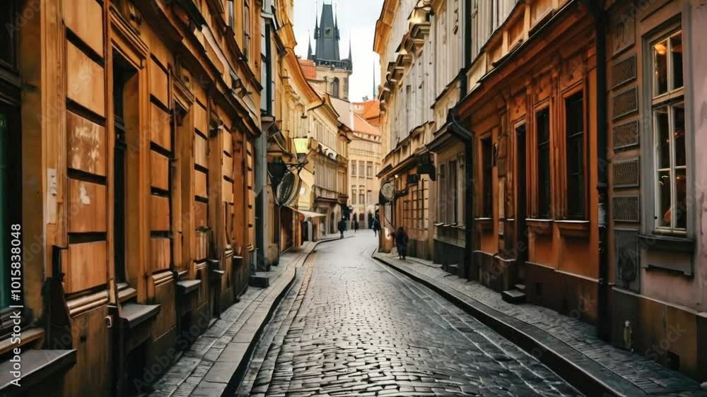 street in the town