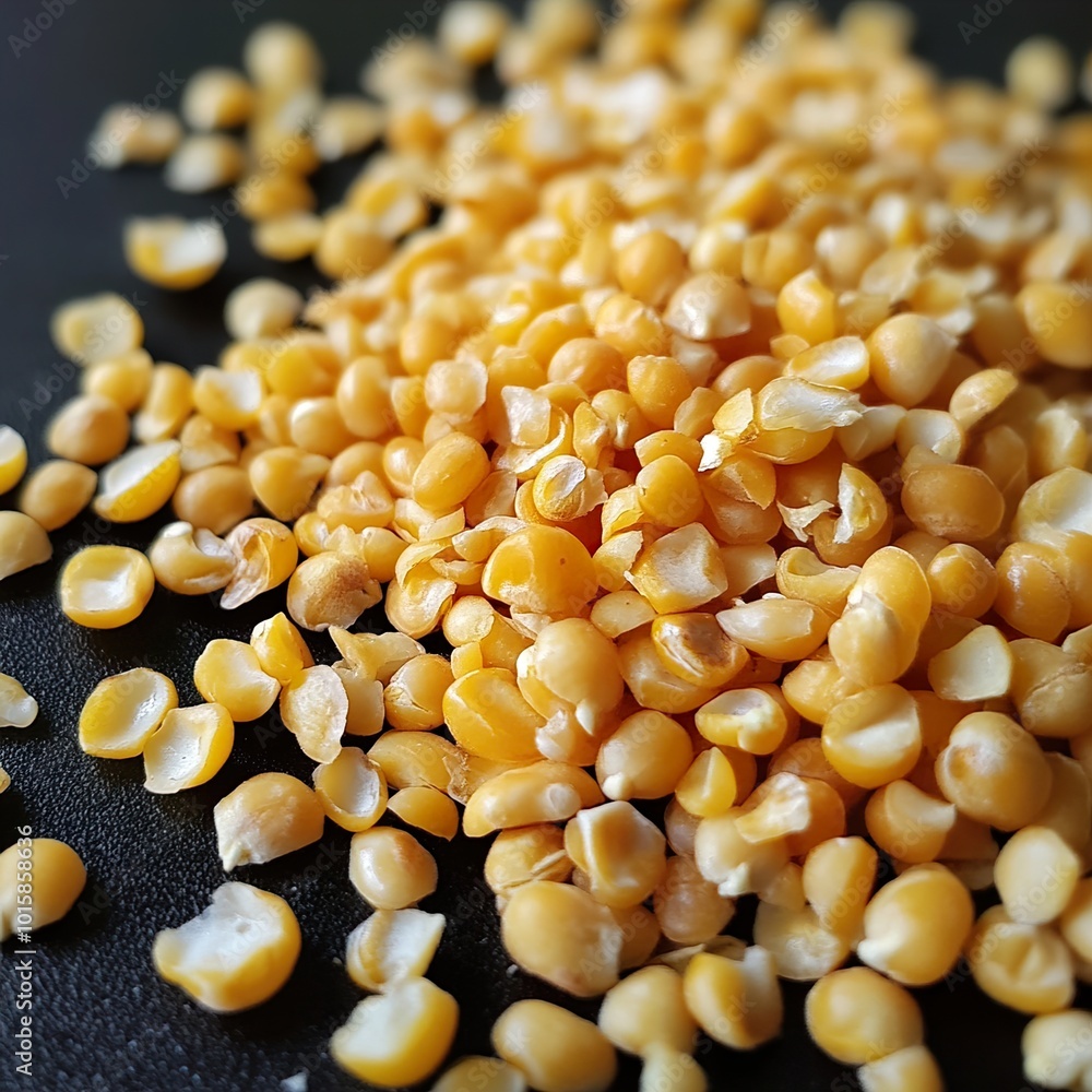 Close-up of Yellow Corn Kernels: A Macro View of Nature's Bounty Close-up of Yellow Corn Kernels: A Macro View of Nature's Bounty