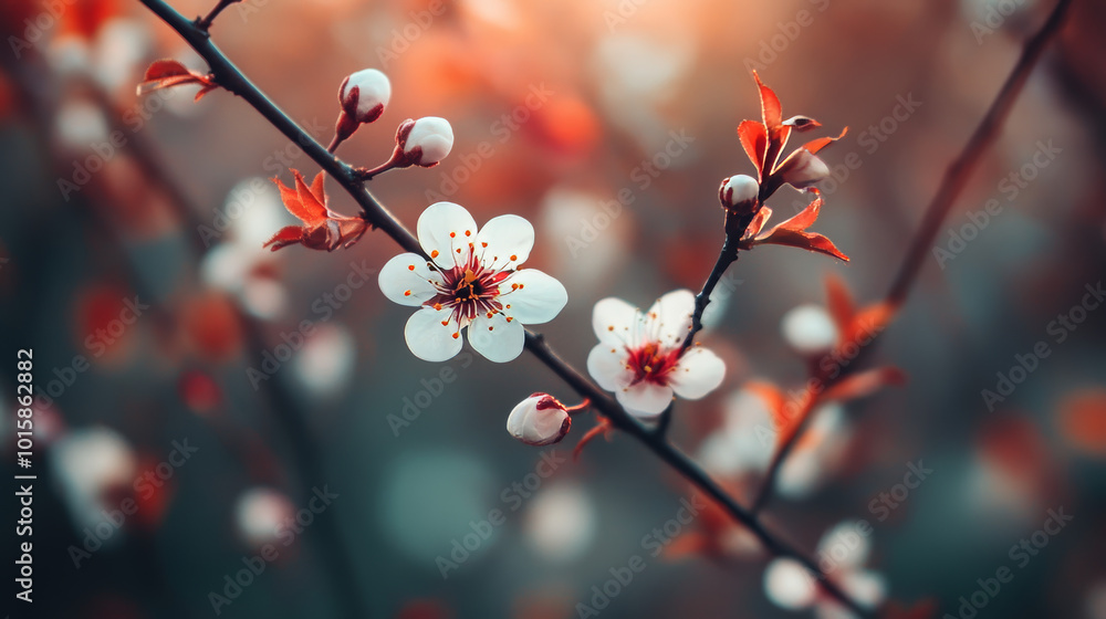 A picture of a cherry blossom branch, perfect for using as a background. A picture of a cherry blossom branch, perfect for using as a background.