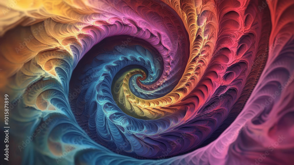 A colorful, swirling background with a fractal pattern, perfect for projects about imagination, creativity, and design. A colorful, swirling background with a fractal pattern, perfect for projects about imagination, creativity, and design.