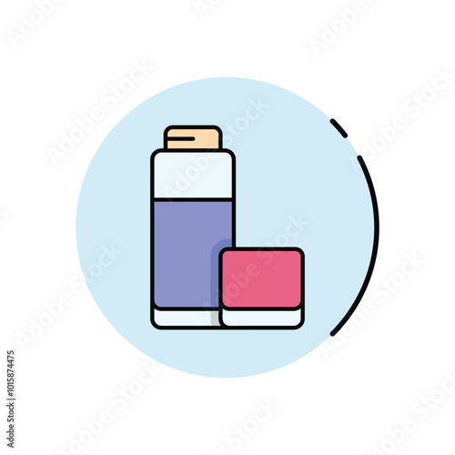 Thermos Bottle vector icon