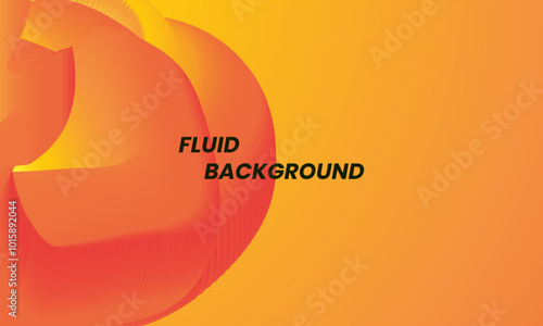 Abstract liquid background with a combination of orange and yellow. Dynamic fluid effect, suitable for modern and creative designs, such as web backgrounds, presentations. eps 10