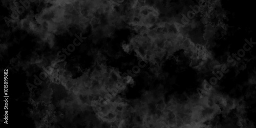 Abstract smoke on black and Fog background. Isolated black background. fume overlay design and smoky effect for photos design.	