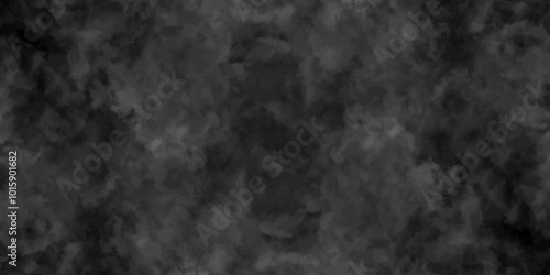 Abstract smoke on black and Fog background. Isolated black background. fume overlay design and smoky effect for photos design.	
