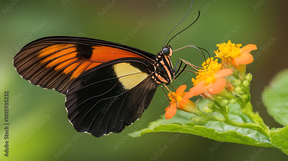 The most beautiful butterfly on a flower, macro of butterfly The most beautiful butterfly on a flower, macro of butterfly