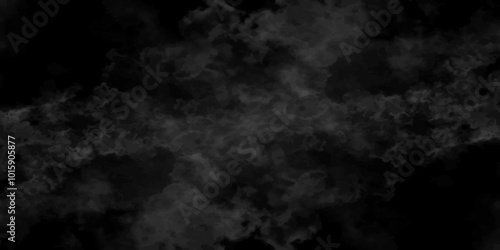Abstract smoke on black and Fog background. Isolated black background. fume overlay design and smoky effect for photos design.	