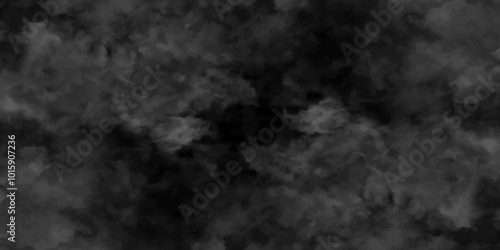 Abstract smoke on black and Fog background. Isolated black background. fume overlay design and smoky effect for photos design.	