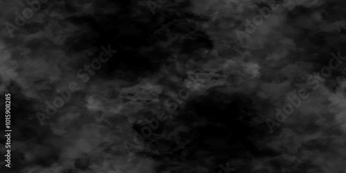 Abstract smoke on black and Fog background. Isolated black background. fume overlay design and smoky effect for photos design.	