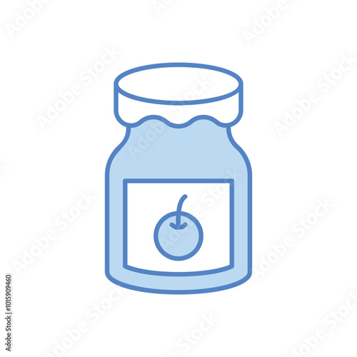 Jam Jar vector icon