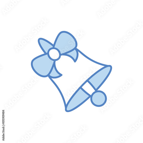 Jingle Bell vector icon