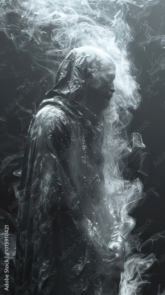 Smoke and Shadow: A Figure in the Mist Smoke and Shadow: A Figure in the Mist