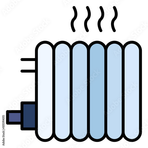 heater, electronics, household, radiator, heating Icon
