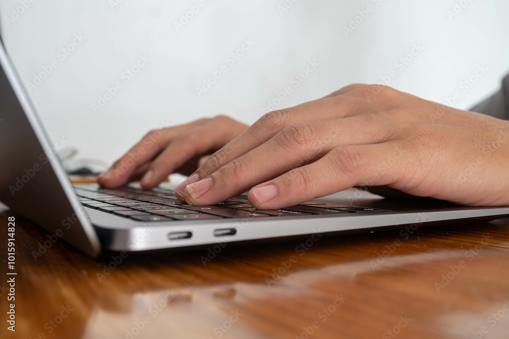 freelancer is working in front of laptop online freelancer is working in front of laptop online