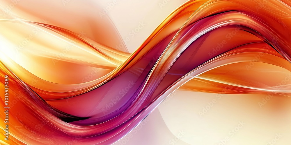 A colorful, curvy line with a purple and orange hue. The line is very long and he is a wave A colorful, curvy line with a purple and orange hue. The line is very long and he is a wave
