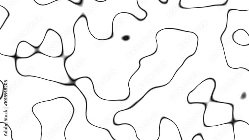 Abstract beautiful black color lines looping background UHD 4K animation. Liquid background video Abstract beautiful black color lines looping background UHD 4K animation. Liquid background video