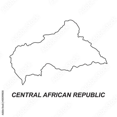 map of Central African countries