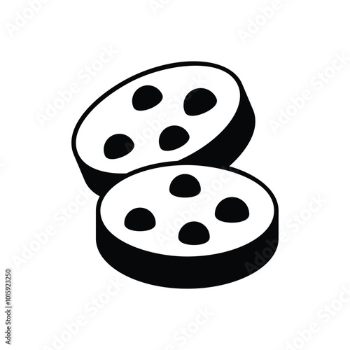 Cookies vector icon