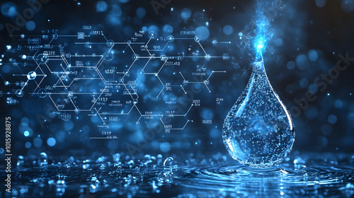 glass, blue, water, light, chemistry, science, bottle, laboratory, abstract, drop, medicine, drink, liquid, lamp, chemical, equipment, reflection, bulb, wine, research, splash, object, flask, green, r