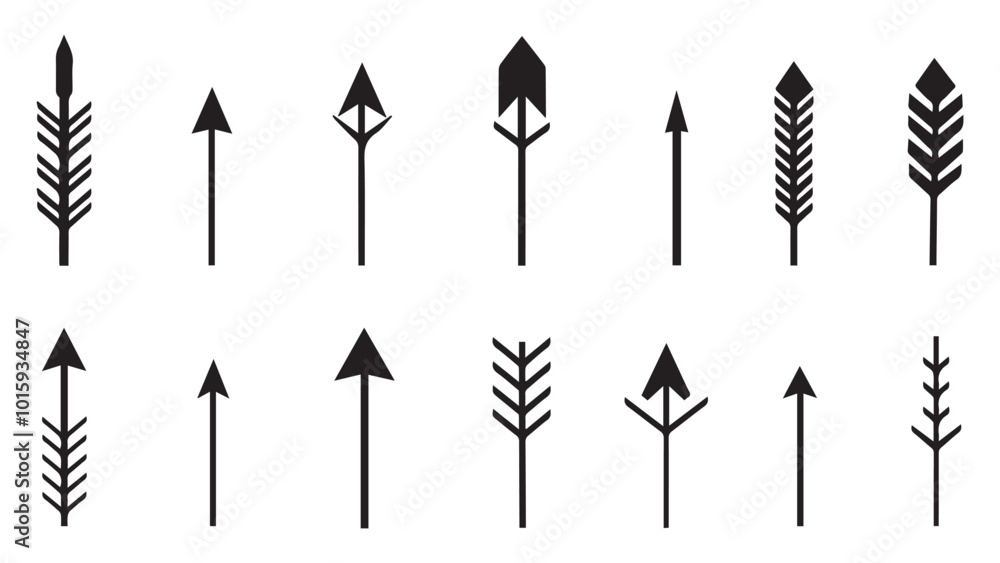 Arrows black set icon. Arrow vector icon Collection different arrows Cursor icons Arrows for web design, Vector illustration. Arrows black set icon. Arrow vector icon Collection different arrows Cursor icons Arrows for web design, Vector illustration.