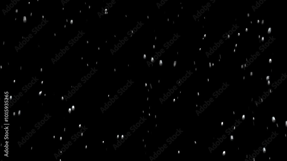 Slow falling snow on the black backgrounds (PNG Background) - (4K_24fps) Slow falling snow on the black backgrounds (PNG Background) - (4K_24fps)