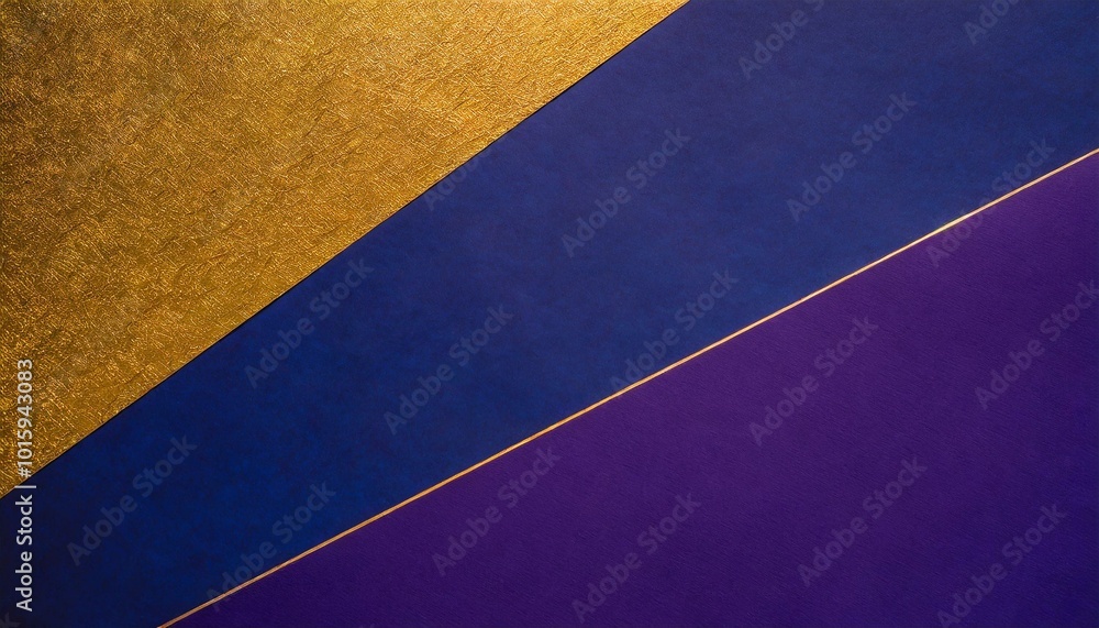 雅な和風イメージの背景素材（金、青、紫）