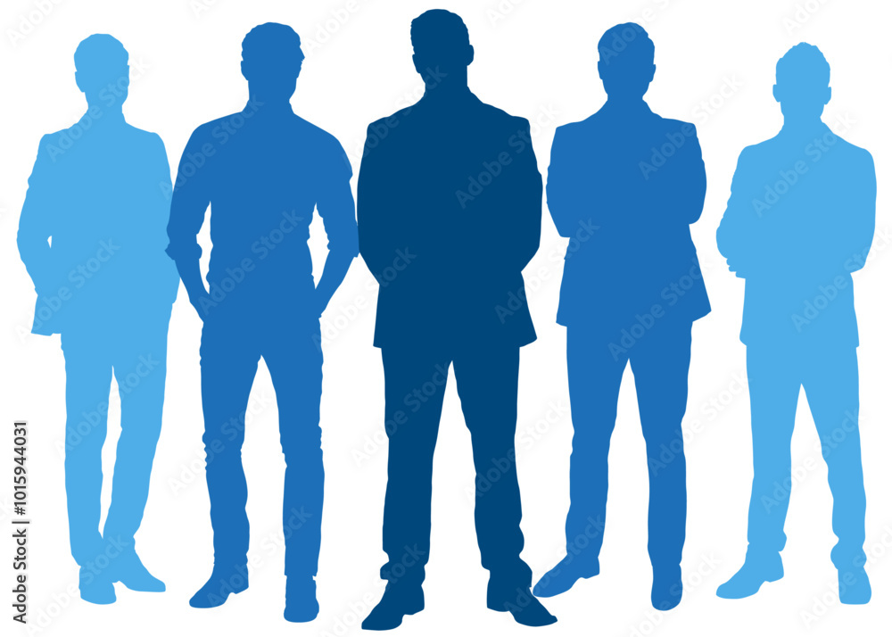 © Osvaldo - People silhouettes 128 © Osvaldo - People silhouettes 128