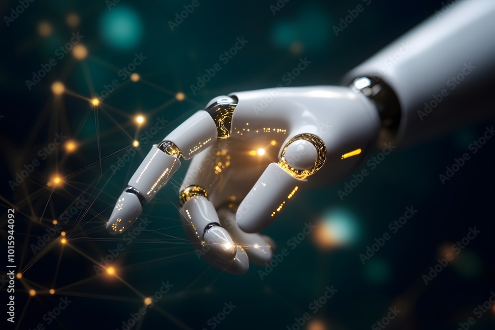 Robotic Hand Reaching for Network Connection Robotic Hand Reaching for Network Connection