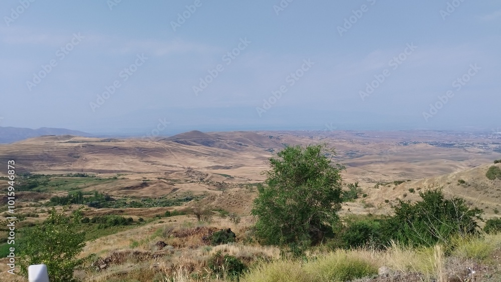 Naklejka premium khosrov natural reservation park in armenia