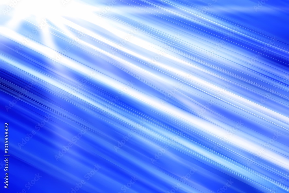 Vibrant Cobalt Blue Background with Rays of Light Vibrant Cobalt Blue Background with Rays of Light