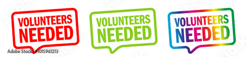 Volunteers needed