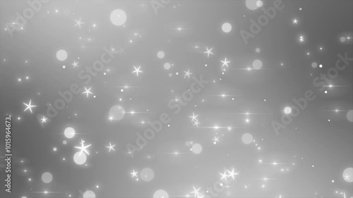 Wallpaper Mural white and black color shiny glowing multiple elements slowly moving upward direction modern design glitter geometrical background Torontodigital.ca