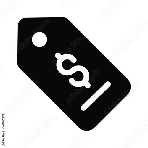 A price tag icon, commonly used for product pricing or discounts