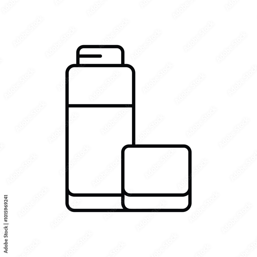 Thermos Bottle vector icon Thermos Bottle vector icon