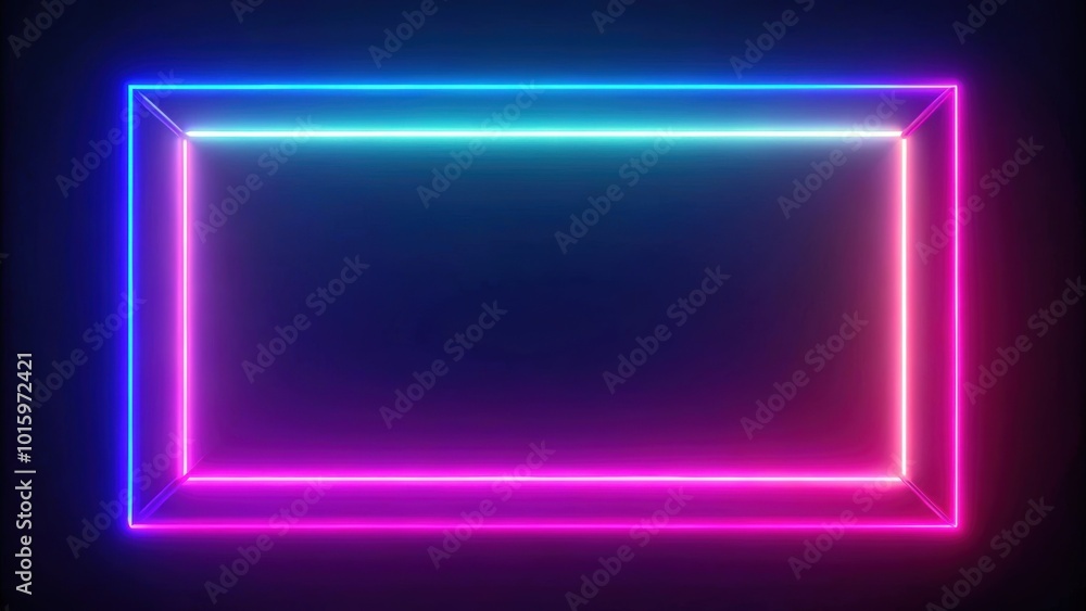 Neon square and rectangle frame with vibrant animation, neon, square, rectangle, picture frame, vibrant, animation, design Neon square and rectangle frame with vibrant animation, neon, square, rectangle, picture frame, vibrant, animation, design