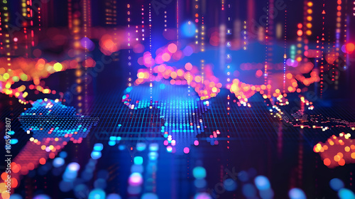Wallpaper Mural Interpreting Trade Graphs: Insights into Global Market Conditions Torontodigital.ca