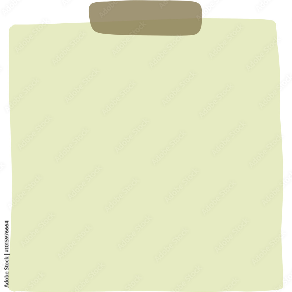 Flat Design Note Pad Clip Art - Editable Graphic for School Supplies and Work Flat Design Note Pad Clip Art - Editable Graphic for School Supplies and Work