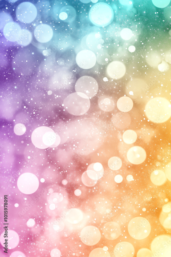 A colorful background with many small circles. The circles are of different colors and sizes. The background is very bright and lively